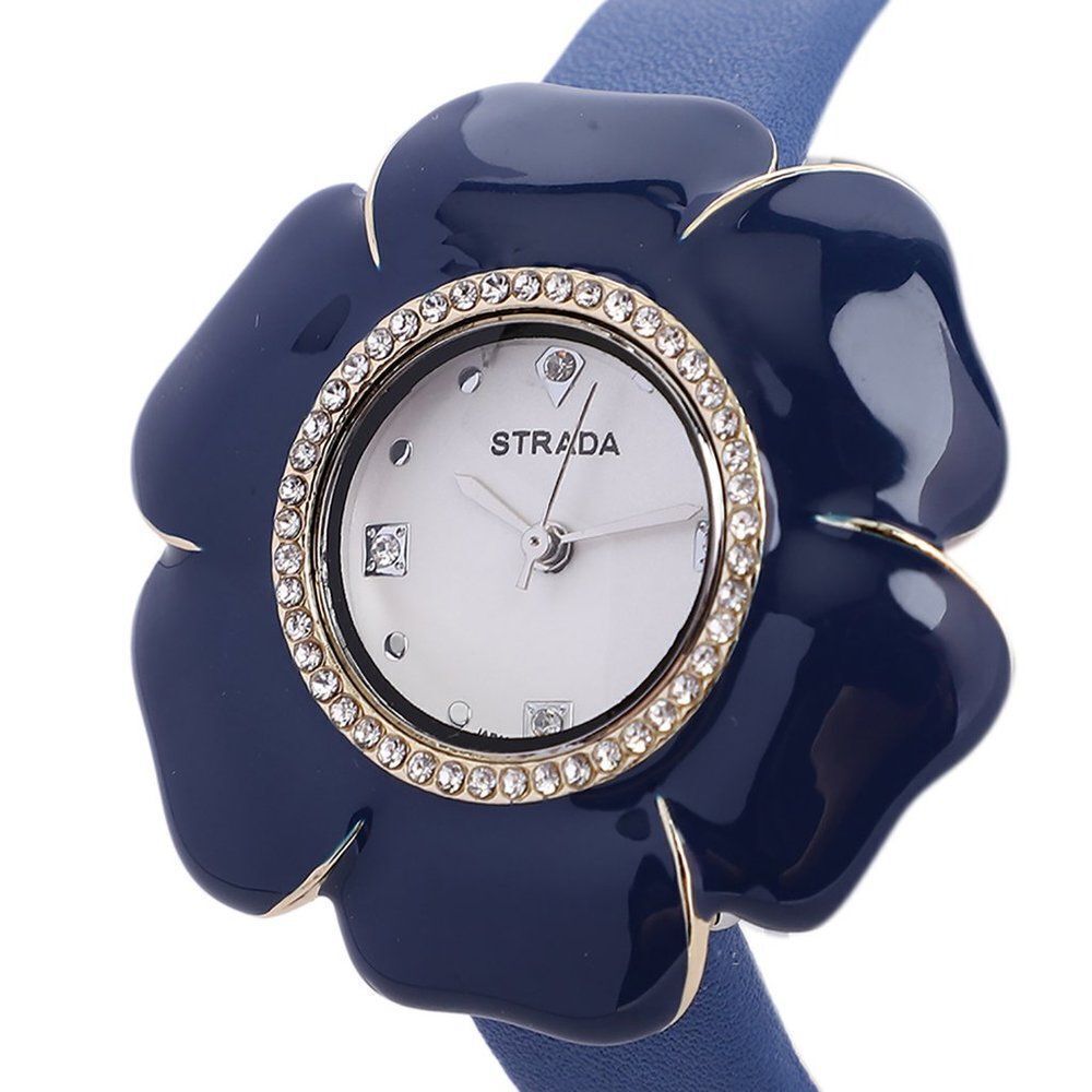Strada Watch Mallow Flower Blue - Picture 3 of 6